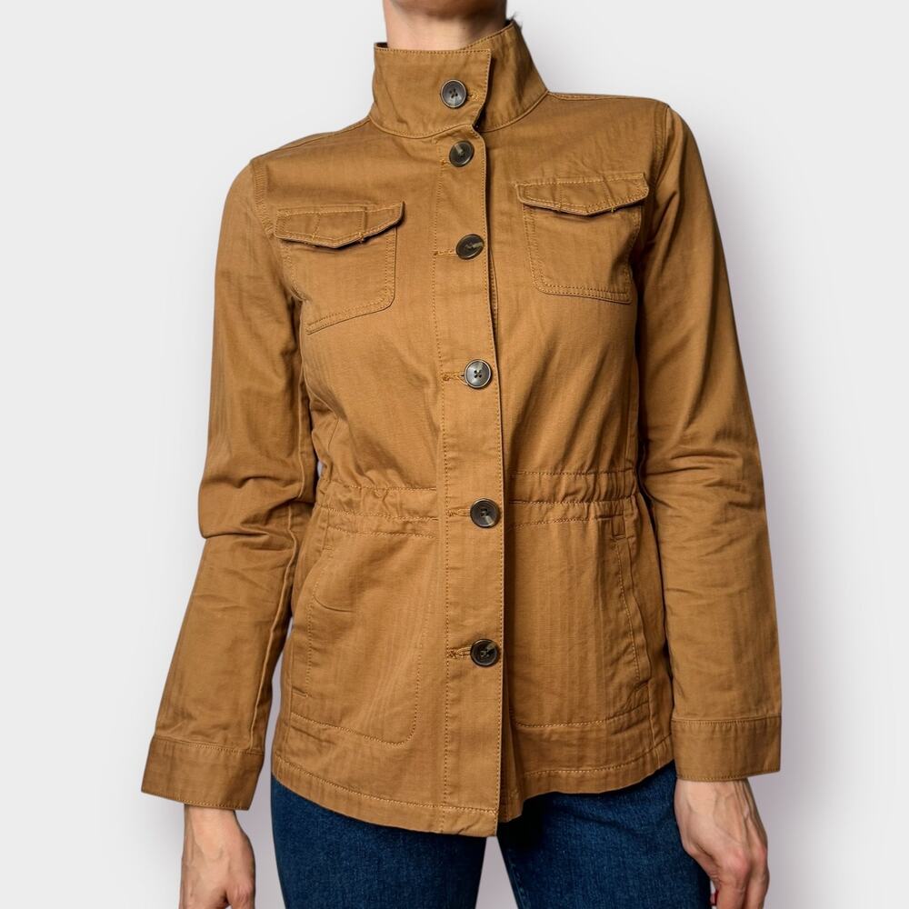 Y2K Talbots Tan Shacket Size S NWT NWT - image 2